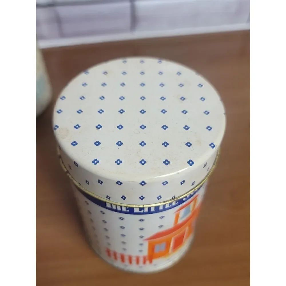 1970's Little School House Nesting Tins